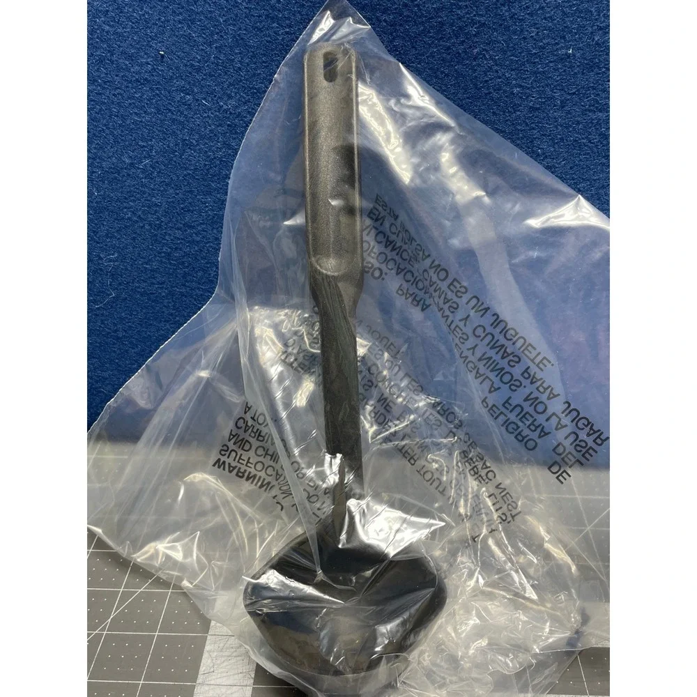 The Pampered Chef Soup Ladle Black Nylon‎ Heat Resistant Kitchen Utensil